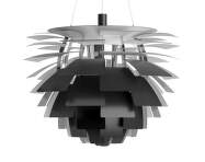 Závěsné svítidlo PH Artichoke Ø84, black
