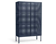 Komoda Perforated Cabinet Floor Large, steel blue