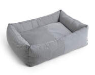 Psí pelíšek Dogs Bed Zip L, blue and white stripe