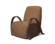 Křeslo Buur Raw Bouclé, tan