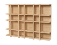 Police Tilem 6x4, natural oak veneer