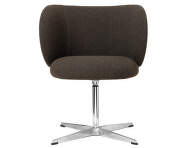 Jídelní židle Rico Swivel, Hallingdal dark grey brown