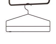 Ramínka String 4 ks, dark brown