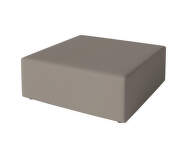 Pouf Sora 95x95 cm, dark beige