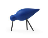 Dřevěný ptáček Shorebird Medium, blue / black