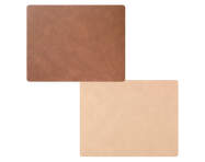 Oboustranné prostírání Double Square L, brown / sand