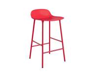 Barová židle Form 65 cm Steel, bright red
