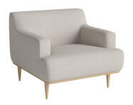 Křeslo Dover, white pigmented oiled oak / Adria beige