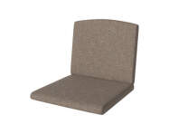 Textilní polstrování pro jídelní židli Patio, dark beige