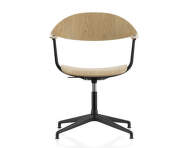Kancelářská židle Mynt Plywood, natural oak/black