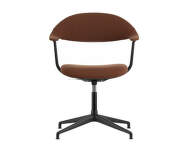 Kancelářská židle Mynt Upholstery, marron/cognac/black