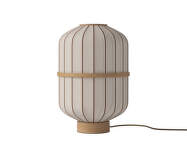 Stolní lampa Lucén, oiled oak