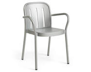 Zahradní židle Deville s područkami, silver grey