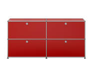 Komoda USM Haller E2, ruby red