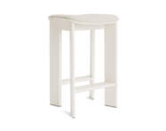Barová stolička Chisel 30 H65, cream white lacquered beech / Mode 11