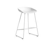 Barová stolička AAS 38 Low White Steel, white