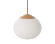 Závěsná lampa Acorn Ø41, matt opal glass
