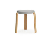 Stolička Tap Stool, oak / grey