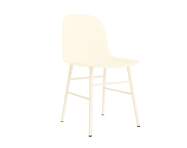 Židle Form Steel, cream