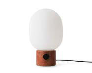 Stolní lampa JWDA, red travertine