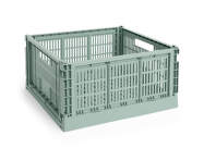 Úložný box Colour Crate Large Square, sage green