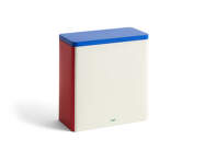 Plechová dóza Tin Container X-Large, off-white, blue and red