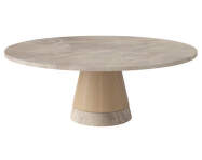 Konferenční stolek Piro Ø90 H36, beige marble