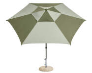 Slunečník Terrazza Hexagon, green and dark green