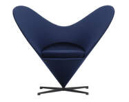 Křeslo Heart Cone Chair, Cosy 2 dark blue