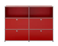 Komoda USM Haller M64, ruby red