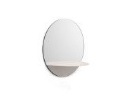 Zrcadlo Horizon Round, white