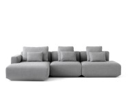 Pohovka Develius 3místná otevřená s Chaise Longue