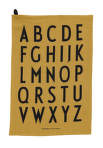 Kuchyňská utěrka Design Letters, sada 2 ks, honey