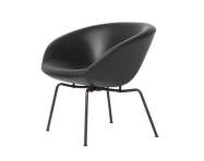 Křeslo Pot™, brown bronze / leather black