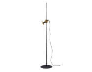 Stojací lampa Blend, jet black/brass