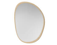 Zrcadlo Elope 88.5 cm, white pigmented oiled oak