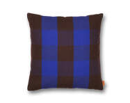 Polštář Grand, choco / bright blue