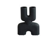Váza Cobra Double Mini, black