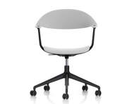 Kancelářská židle Mynt Plastic s kolečky, grey/black