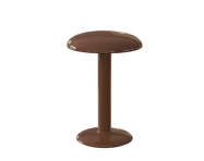 Přenosná stolní lampa Gustave, lacquered brown