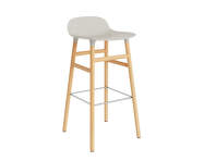 Barová židle Form 75 cm Oak, light grey