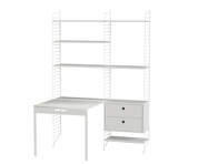 Policová sestava String Workspace E, white