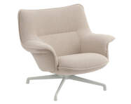 Křeslo Doze Lounge Chair Low Swivel, Heart 7 / grey
