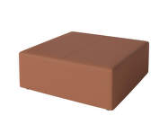 Pouf Sora 95x95 cm, cognac