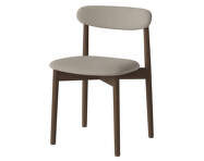 Čalouněná jídelní židle Merge Dark Oak, sand