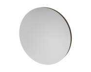 Zrcadlo Vala Round Ø75 cm, dark lacquered oak