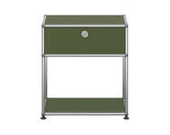 Noční stolek USM Haller M54, olive green