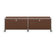 Komoda na kolečkách USM Haller M61, brown