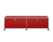 Komoda na kolečkách USM Haller M61, ruby red