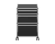 Zásuvkový kontejner na kolečkách USM Haller M63, graphite black